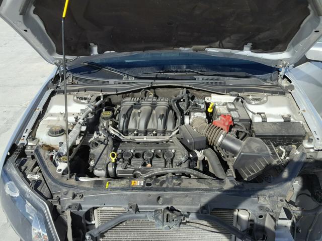 3FAHP0JG0CR205144 - 2012 FORD FUSION SEL SILVER photo 7