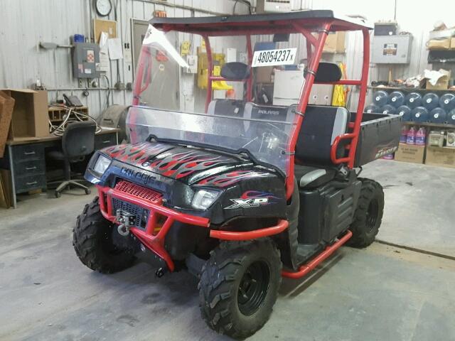 4XARH68A774112949 - 2007 POLARIS RANGER XP BLACK photo 2