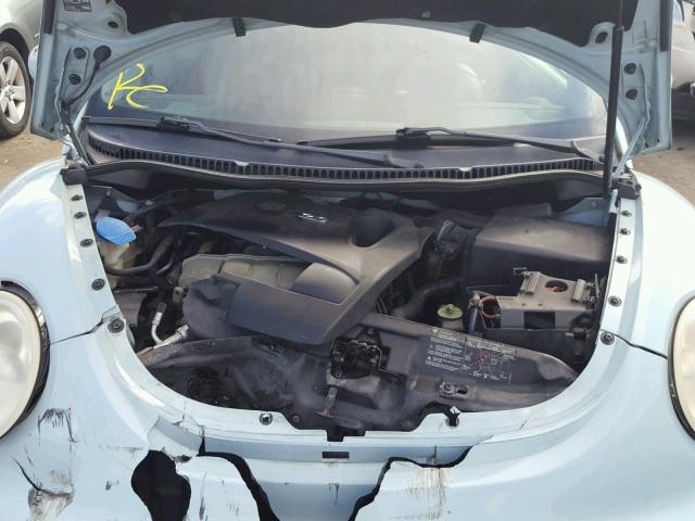 3VWCM31Y04M332320 - 2004 VOLKSWAGEN NEW BEETLE Mavi foto 7