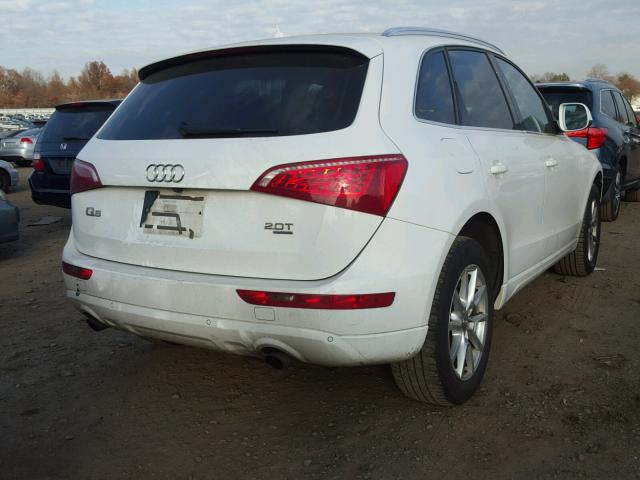 WA1LFAFP8BA082962 - 2011 AUDI Q5 PREMIUM WHITE photo 4