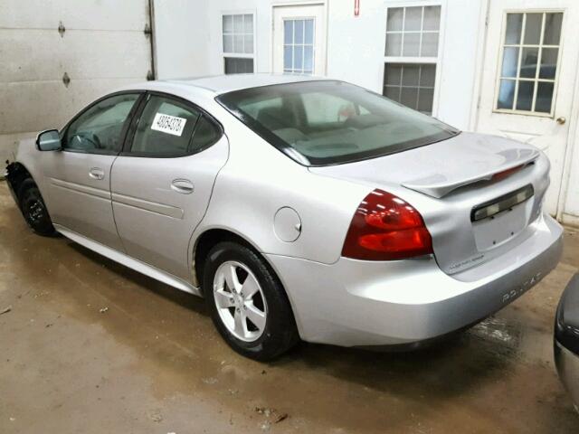 2G2WP552271208719 - 2007 PONTIAC GRAND PRIX SILVER photo 3