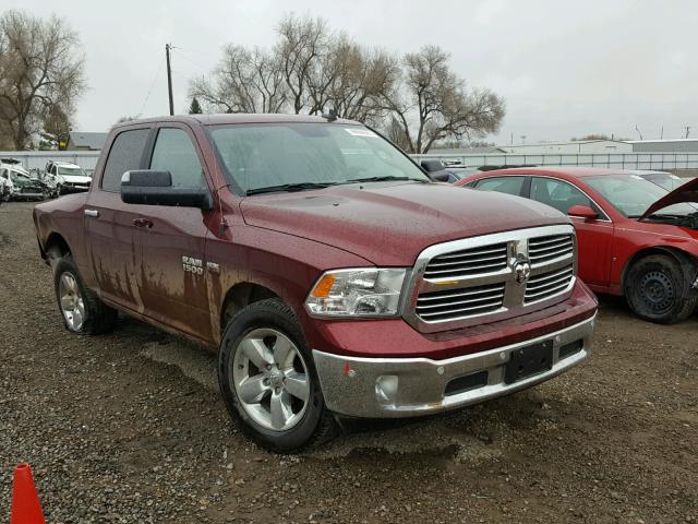 3C6RR7LT9HG564613 - 2017 RAM 1500 SLT RED photo 1