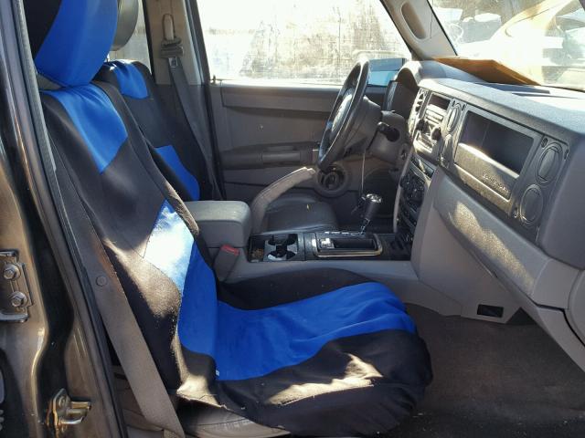 1J8HG48N86C275475 - 2006 JEEP COMMANDER Boz foto 5