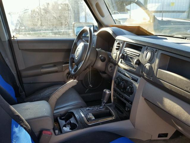 1J8HG48N86C275475 - 2006 JEEP COMMANDER Boz foto 9