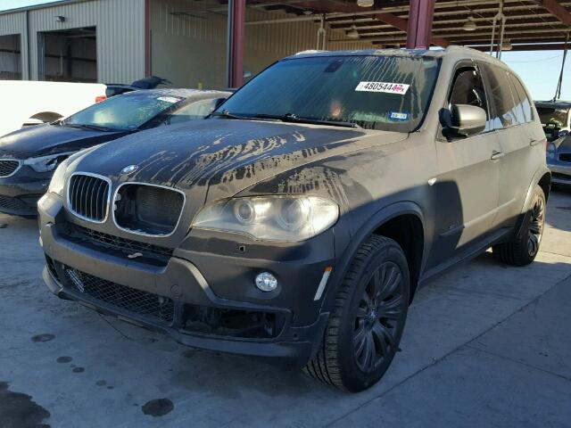 5UXFE43529L273980 - 2009 BMW X5 XDRIVE3 BLACK photo 2