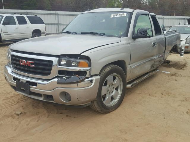 2GTEC19NX51297954 - 2005 GMC NEW SIERRA SILVER photo 2