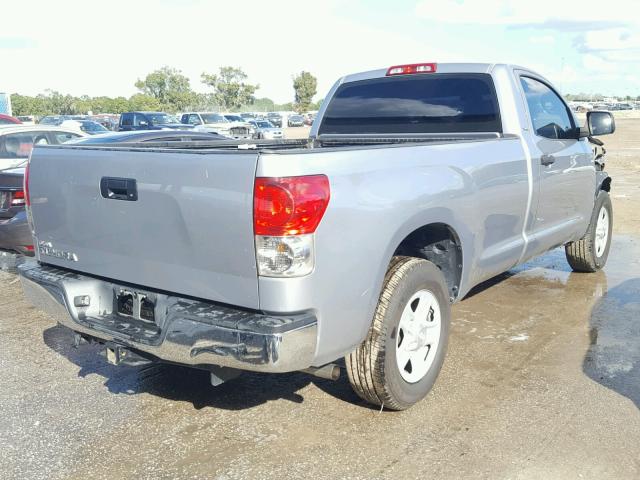 5TFLU52117X001731 - 2007 TOYOTA TUNDRA GRAY photo 4