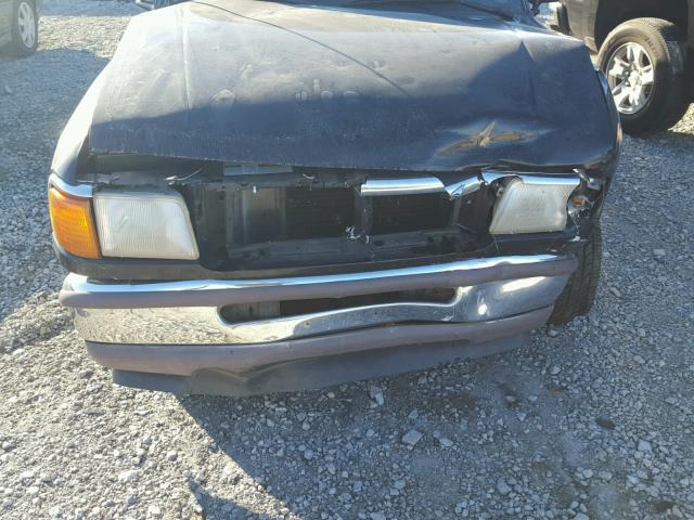 1FTCR10A6SUC11832 - 1995 FORD RANGER BLACK photo 7