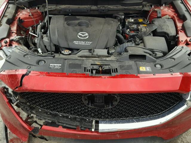 JM3KFBDL0H0127437 - 2017 MAZDA CX-5 GRAND RED photo 7