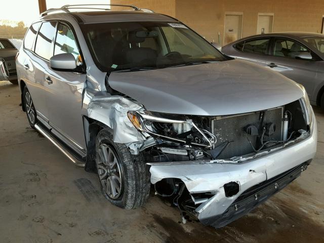 5N1AR2MN9DC612144 - 2013 NISSAN PATHFINDER SILVER photo 1