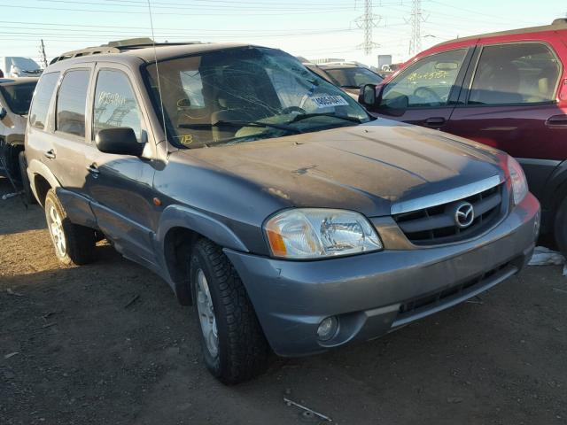 4F2CU09142KM49007 - 2002 MAZDA TRIBUTE LX GRAY photo 1