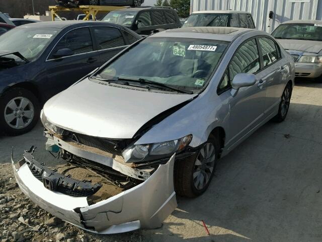 19XFA15879E012209 - 2009 HONDA CIVIC EX 银色 照片 2