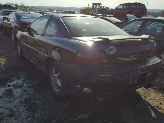 1G2NV12E93C271684 - 2003 PONTIAC GRAND AM G BLACK photo 3