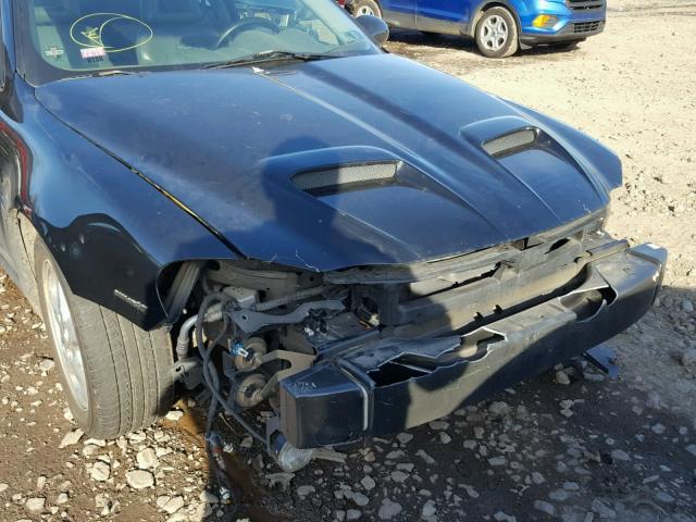 1G2NV12E93C271684 - 2003 PONTIAC GRAND AM G BLACK photo 9