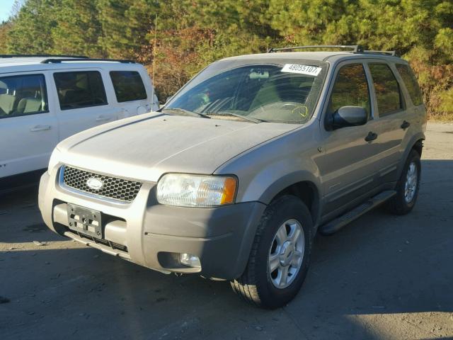 1FMYU04171KC56728 - 2001 FORD ESCAPE XLT GRAY photo 2