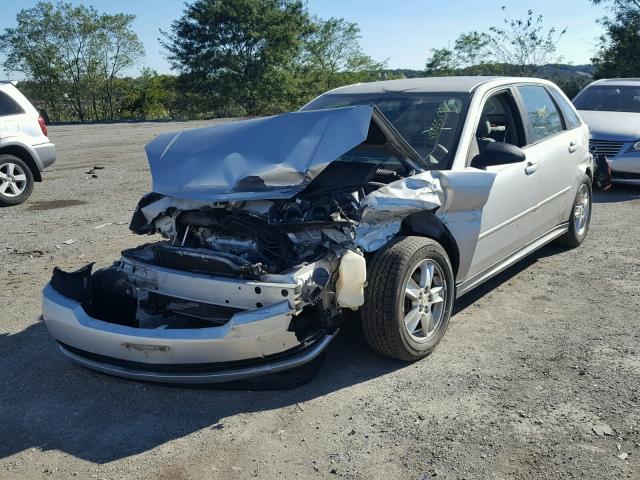 1G1ZT62865F207560 - 2005 CHEVROLET MALIBU MAX ვერცხლისფერი ფოტო 2