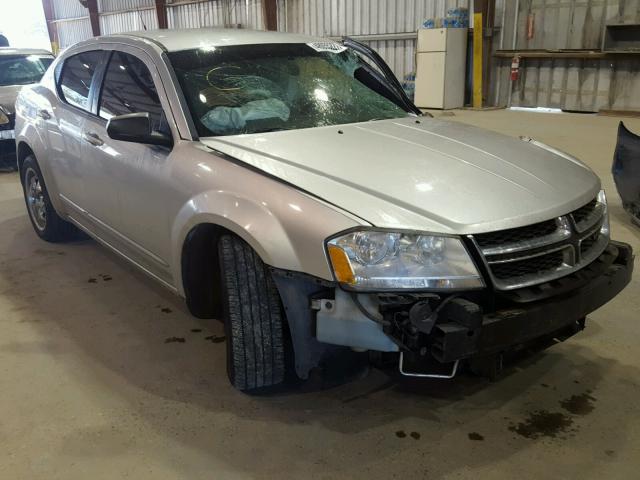 1B3BD4FG6BN540517 - 2011 DODGE AVENGER EX SILVER photo 1