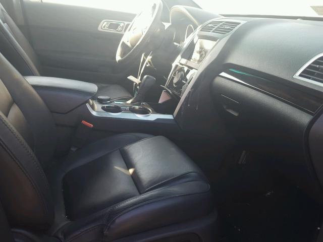 1FM5K8F80FGC06975 - 2015 FORD EXPLORER L BLACK photo 5