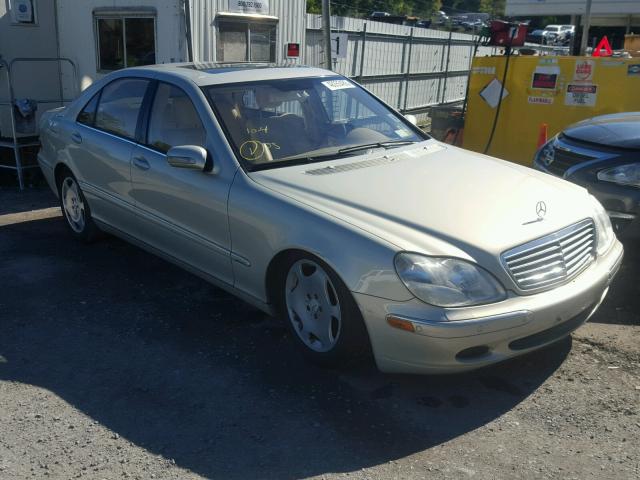 WDBNG78J72A231836 - 2002 MERCEDES-BENZ S 600 TAN photo 1