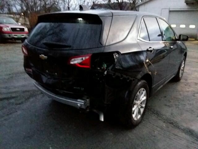 2GNAXSEV7J6139493 - 2018 CHEVROLET EQUINOX LT BLACK photo 4