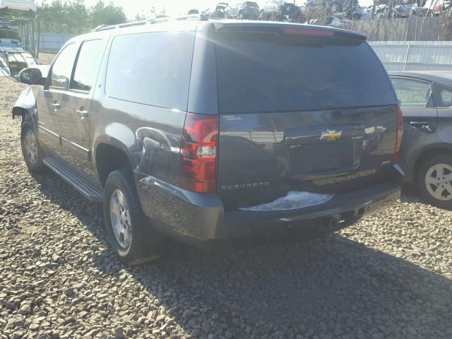 1GNUKJE3XAR228242 - 2010 CHEVROLET SUBURBAN K GRAY photo 3