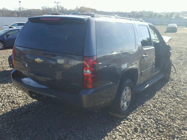 1GNUKJE3XAR228242 - 2010 CHEVROLET SUBURBAN K GRAY photo 4