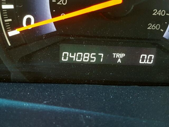 5FNRL38639B021108 - 2009 HONDA ODYSSEY EX BLUE photo 8