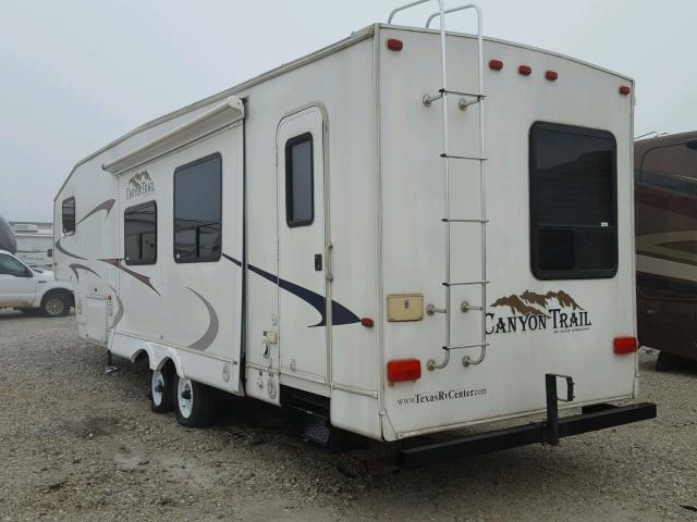 1NL1YFP2171071231 - 2007 SEAH 5TH WHEEL TAN photo 3