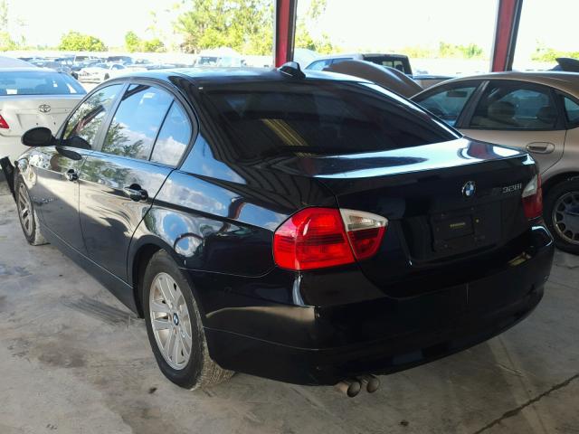 WBAVA33527PV64338 - 2007 BMW 328 I BLACK photo 3