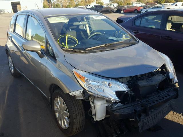 3N1CE2CP5FL435243 - 2015 NISSAN VERSA NOTE GRAY photo 1