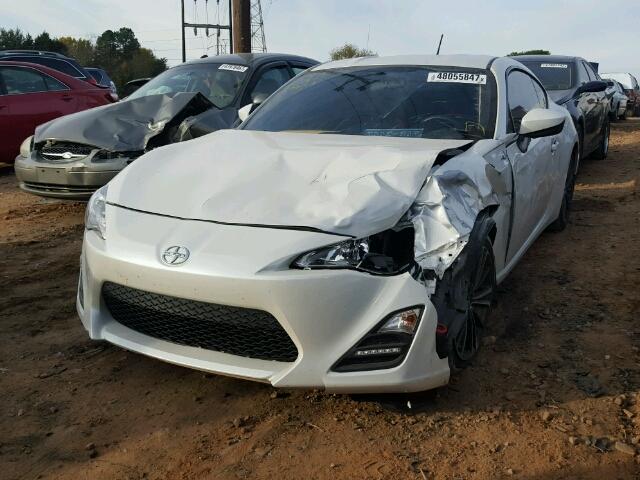JF1ZNAA19E9708391 - 2014 TOYOTA SCION FR-S თეთრი ფოტო 2