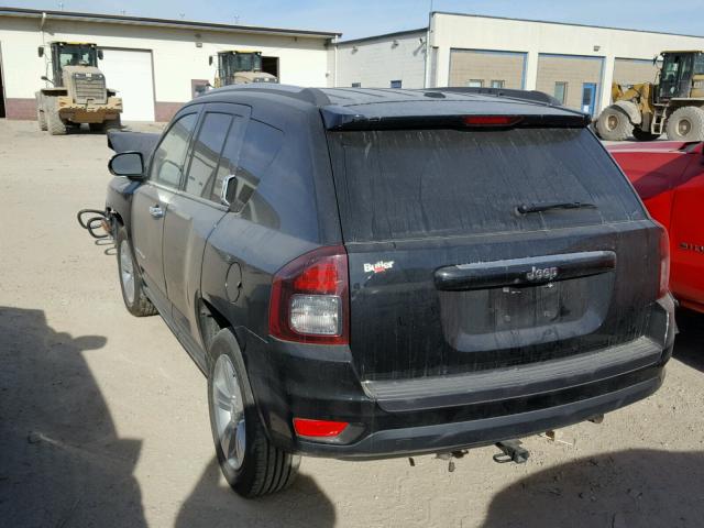 1C4NJCBB6ED865509 - 2014 JEEP COMPASS SP BLACK photo 3