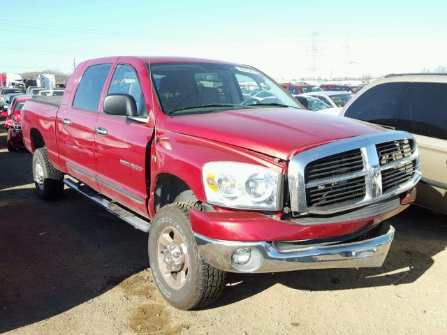 3D7KS19D77G752126 - 2007 DODGE RAM 1500 MAROON photo 1