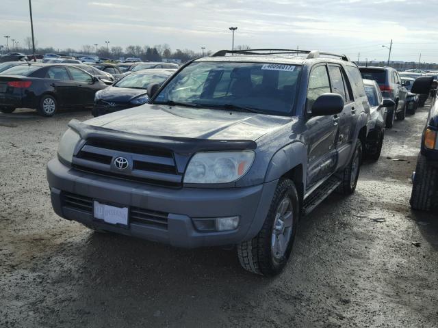 JTEBU14R630009037 - 2003 TOYOTA 4RUNNER SR GRAY photo 2