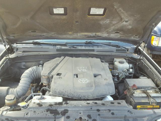 JTEBU14R630009037 - 2003 TOYOTA 4RUNNER SR GRAY photo 7