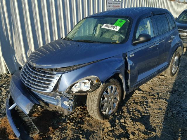 3A8FY58B16T252270 - 2006 CHRYSLER PT CRUISER BLUE photo 2