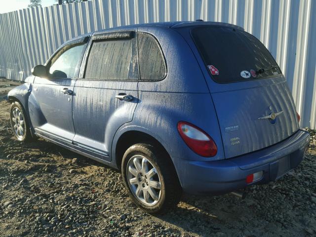 3A8FY58B16T252270 - 2006 CHRYSLER PT CRUISER BLUE photo 3