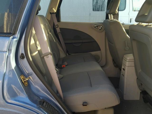 3A8FY58B16T252270 - 2006 CHRYSLER PT CRUISER BLUE photo 6