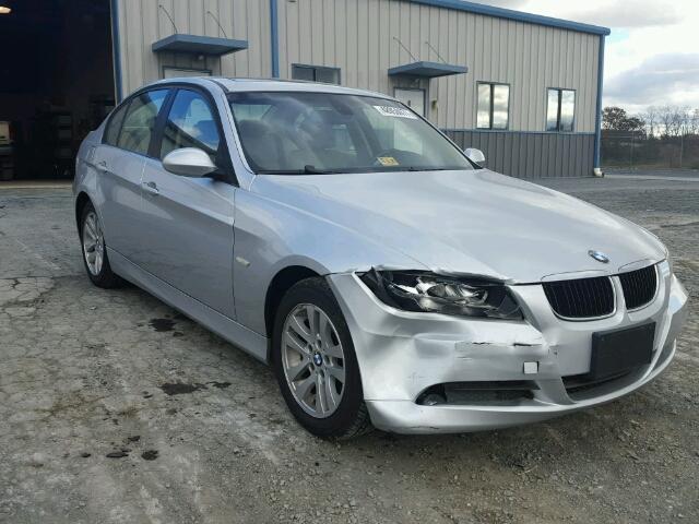 WBAVA33537KX81054 - 2007 BMW 328 I SILVER photo 1