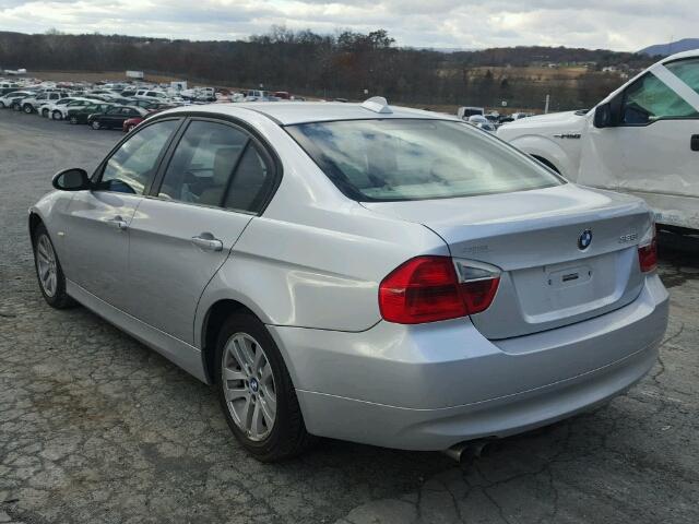 WBAVA33537KX81054 - 2007 BMW 328 I SILVER photo 3