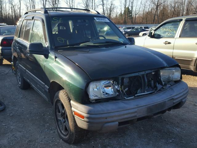 2CNBJ13C636939808 - 2003 CHEVROLET TRACKER GREEN photo 1