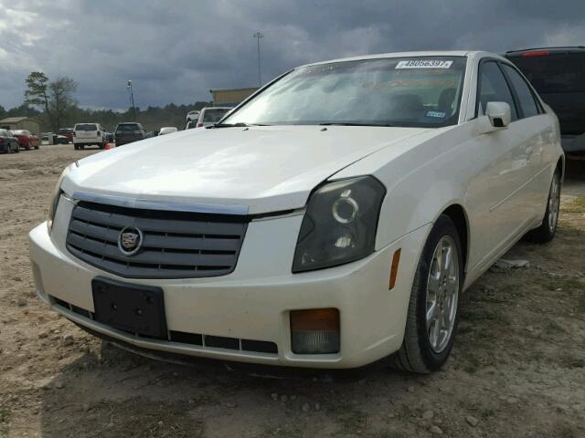 1G6DM57N830128952 - 2003 CADILLAC CTS WHITE photo 2