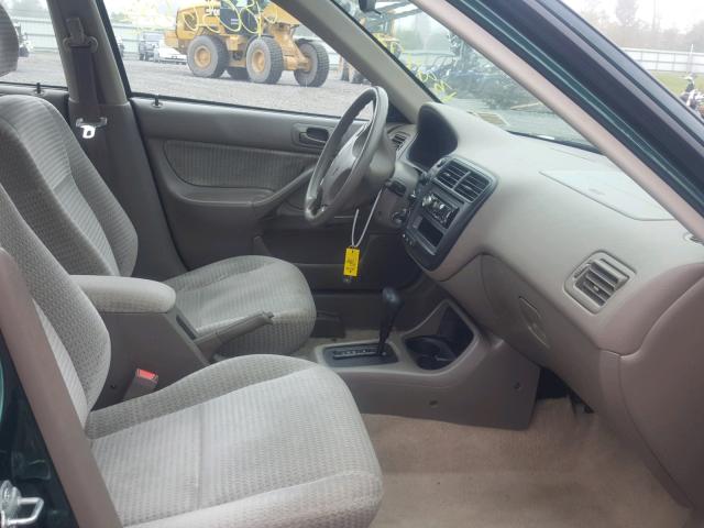 2HGEJ6611YH574301 - 2000 HONDA CIVIC BASE Yaşıl foto 5