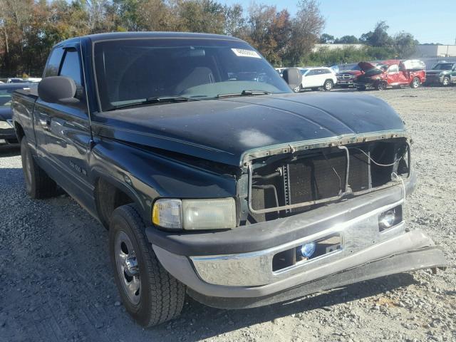 3B7HC13Y21G803147 - 2001 DODGE RAM 1500 GREEN photo 1