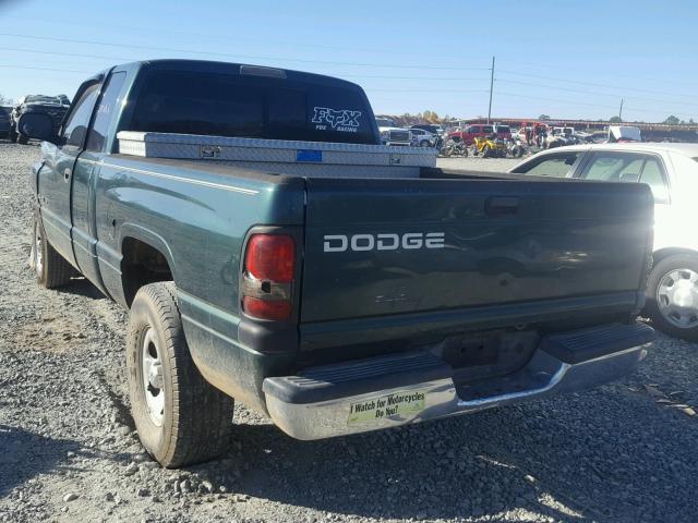 3B7HC13Y21G803147 - 2001 DODGE RAM 1500 GREEN photo 3