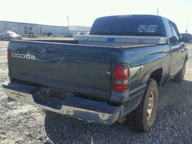 3B7HC13Y21G803147 - 2001 DODGE RAM 1500 GREEN photo 4