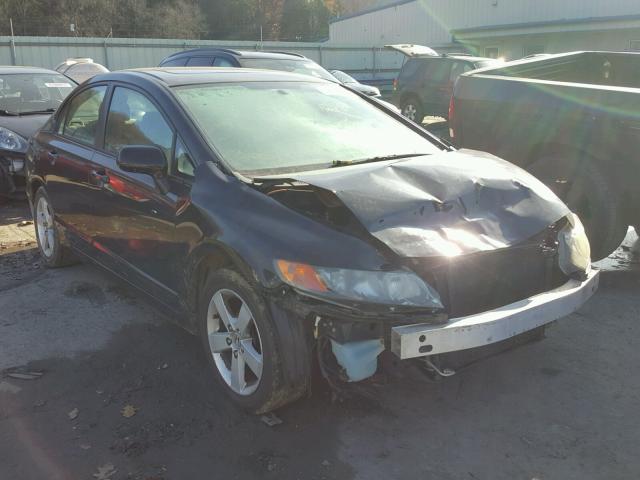 1HGFA16857L003450 - 2007 HONDA CIVIC EX 黑色 照片 1