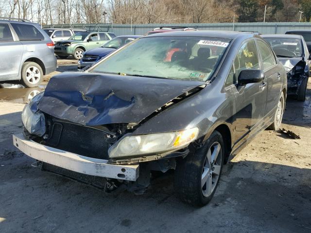 1HGFA16857L003450 - 2007 HONDA CIVIC EX 黑色 照片 2