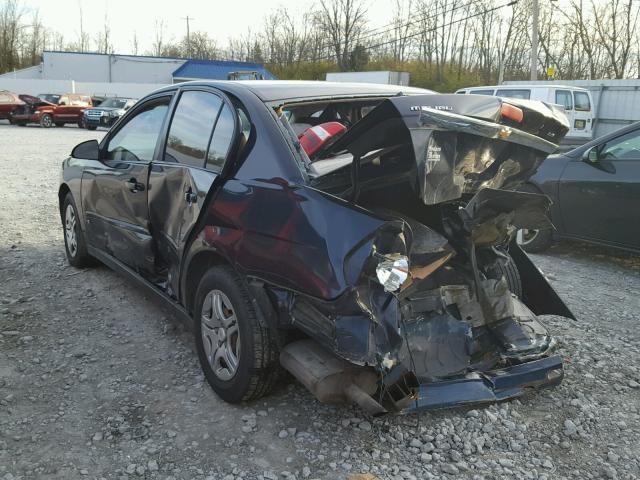 1G1ZS58F57F300351 - 2007 CHEVROLET MALIBU LS BLUE photo 3