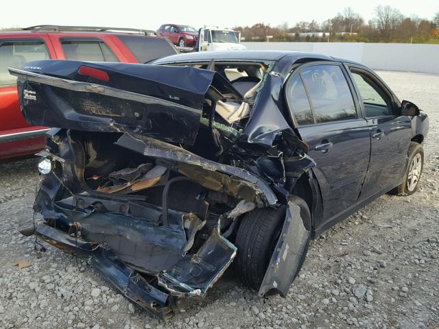 1G1ZS58F57F300351 - 2007 CHEVROLET MALIBU LS BLUE photo 4